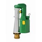 S1-11 229mm (9") 7/9 litre convertible syphon with brass outlet and nuts (Rubberline)