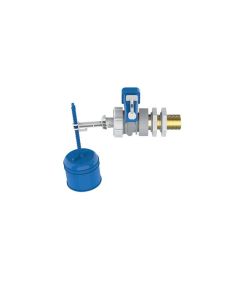 Thomas Dudley Hydroflo Side Inlet Valve 1/2" Brass Tail