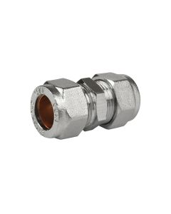 Beta Chrome Plated Compression Straight Coupler