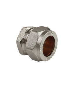 Beta Chrome Plated Compression Stop End