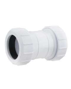Compression Waste Straight Connector