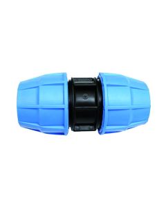 FloPlast MDPE Straight Coupler
