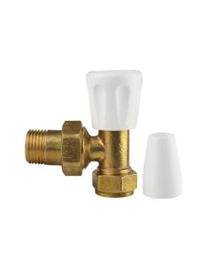 Radiator Valves, Brass Angle