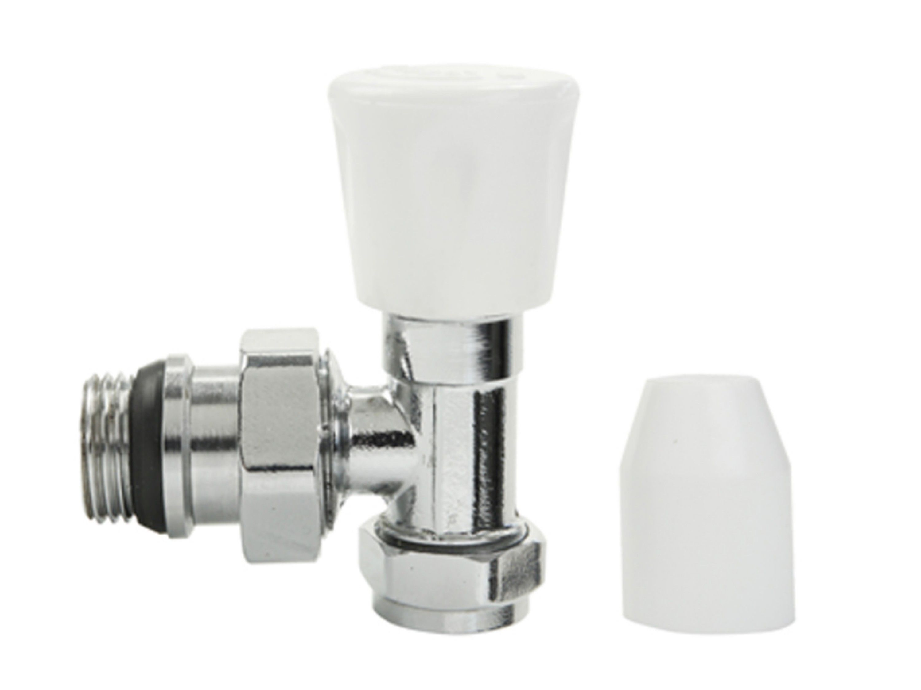Angle sales radiator valve